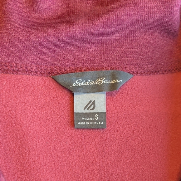 Eddie Bauer Women's Pink Zip-Up Jacket - Picture 3 of 9